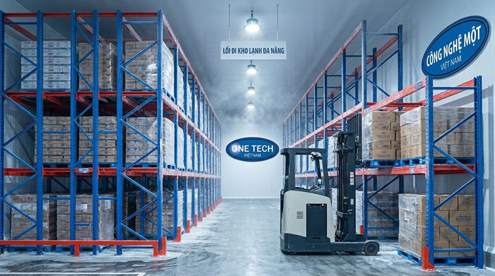 Kệ Drive In và Double Deep cho kho lạnh mật độ cao