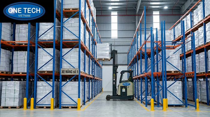 Kệ drive in Phú Thọ cho kho pallet số lượng lớn