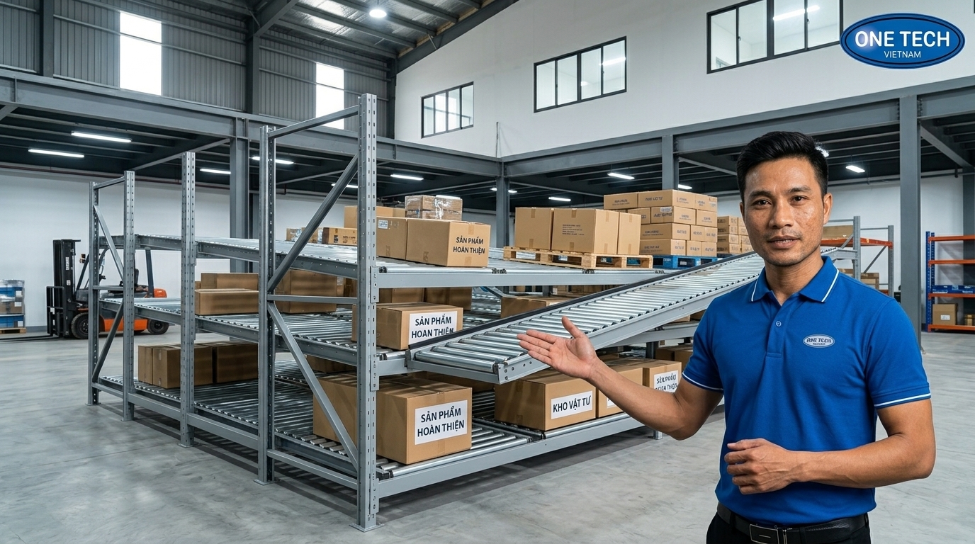Quy trình tư vấn lắp đặt kệ Flow racks tại Phú Thọ