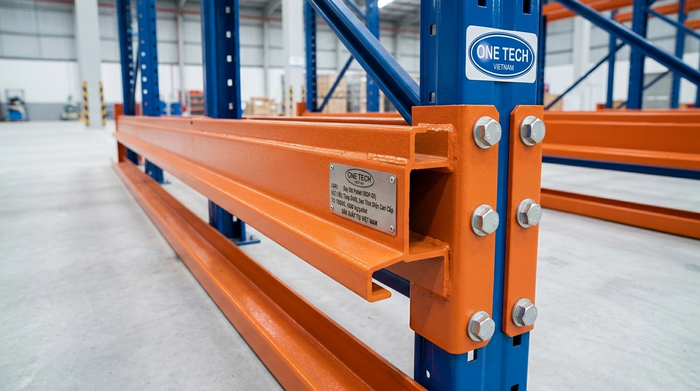 Ray đỡ pallet của kệ drive in Phú Thọ