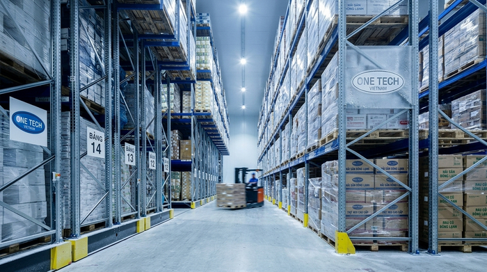 Tải trọng kệ pallet kho lạnh cho hàng đông lạnh
