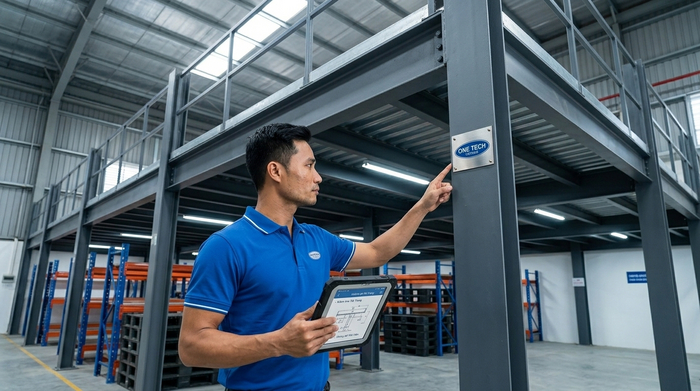 Thiết kế tải trọng kệ sàn mezzanine theo nhu cầu lưu trữ thực tế