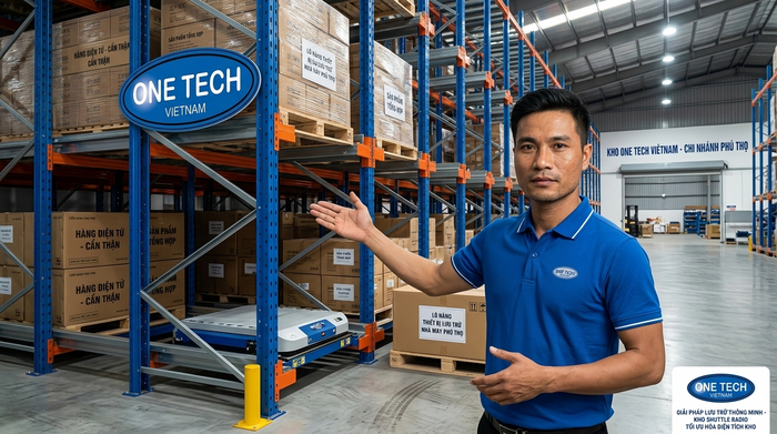 Tư vấn thiết kế kệ Radio Shuttle Phú Thọ bởi Kệ kho hàng Phú Thọ