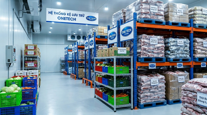 Ứng dụng kệ kho lạnh Phú Thọ cho thực phẩm nông sản và nguyên liệu