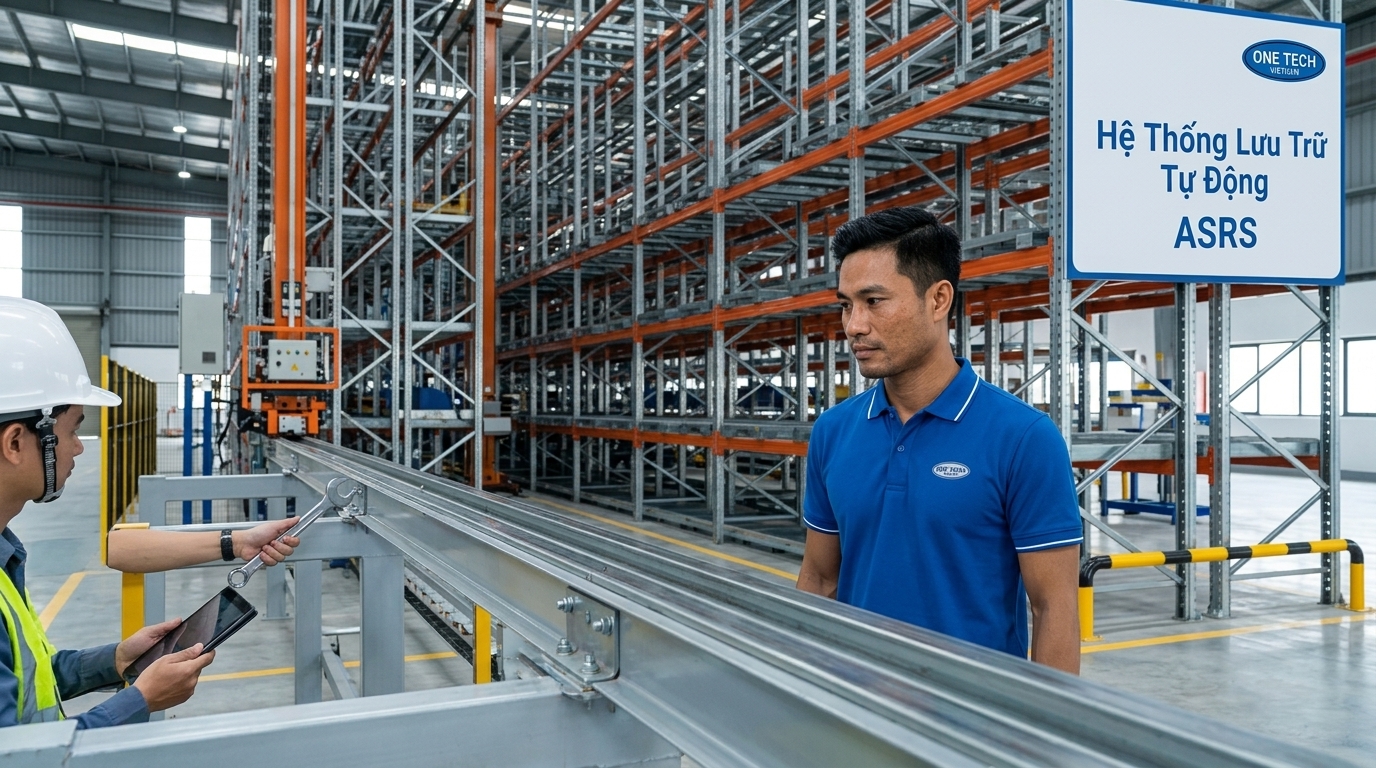 Bảo trì kệ ASRS tại Phú Thọ cho kho xưởng và khu công nghiệp