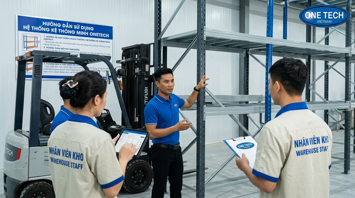 Đào tạo vận hành kệ kho thông minh Phú Thọ sau lắp đặt