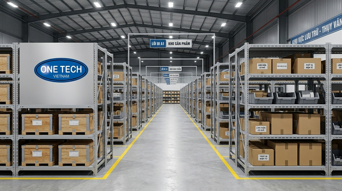 Dự án kệ sắt v lỗ tại khu công nghiệp Thụy Vân Phú Thọ