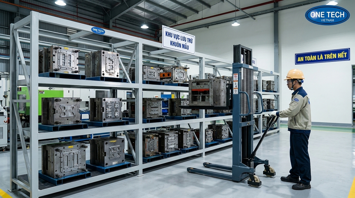 Kệ khuôn cho nhà máy tại KCN Thụy Vân Phú Thọ