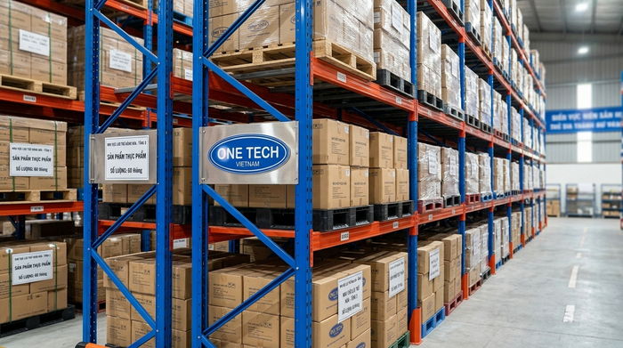 Kệ Selective tải trọng nặng cho kho công nghiệp