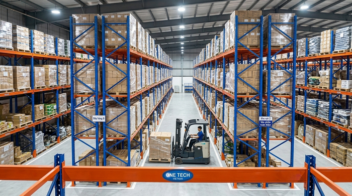Kệ Selective tải trọng nặng tại Phú Thọ Kệ selective cho kho hàng tải trọng nặng tại Phú Thọ