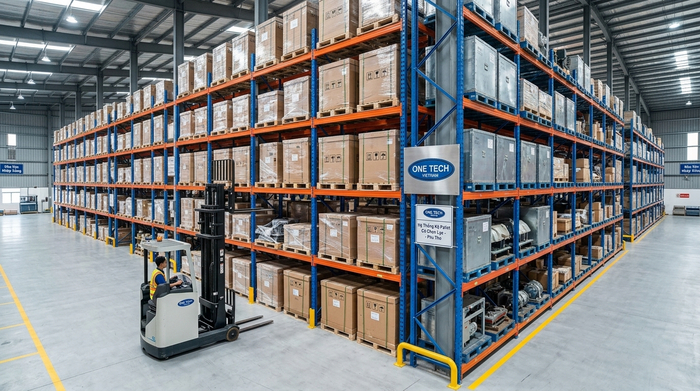 Kệ Selective tải trọng nặng cho kho pallet tại Phú Thọ