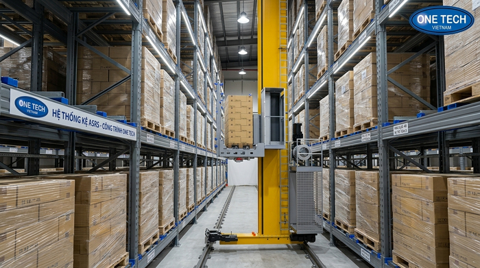 Mô phỏng Stacker-Crane Phú Thọ trong hệ thống kho tự động ASRS