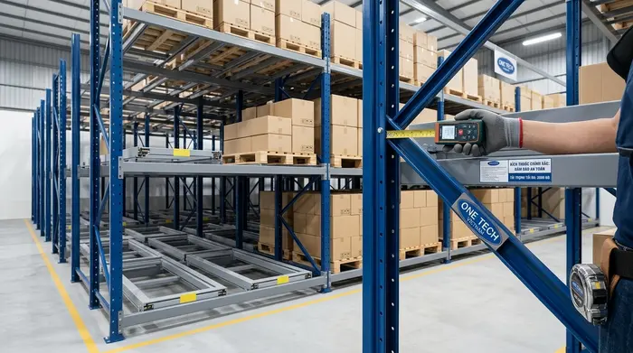 Các thông số kỹ thuật cần đo khi thiết kế kệ push back Phú Thọ