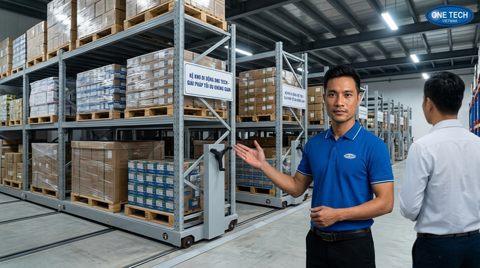 Tư vấn kệ kho di động Phú Thọ cho doanh nghiệp sản xuất và thương mại