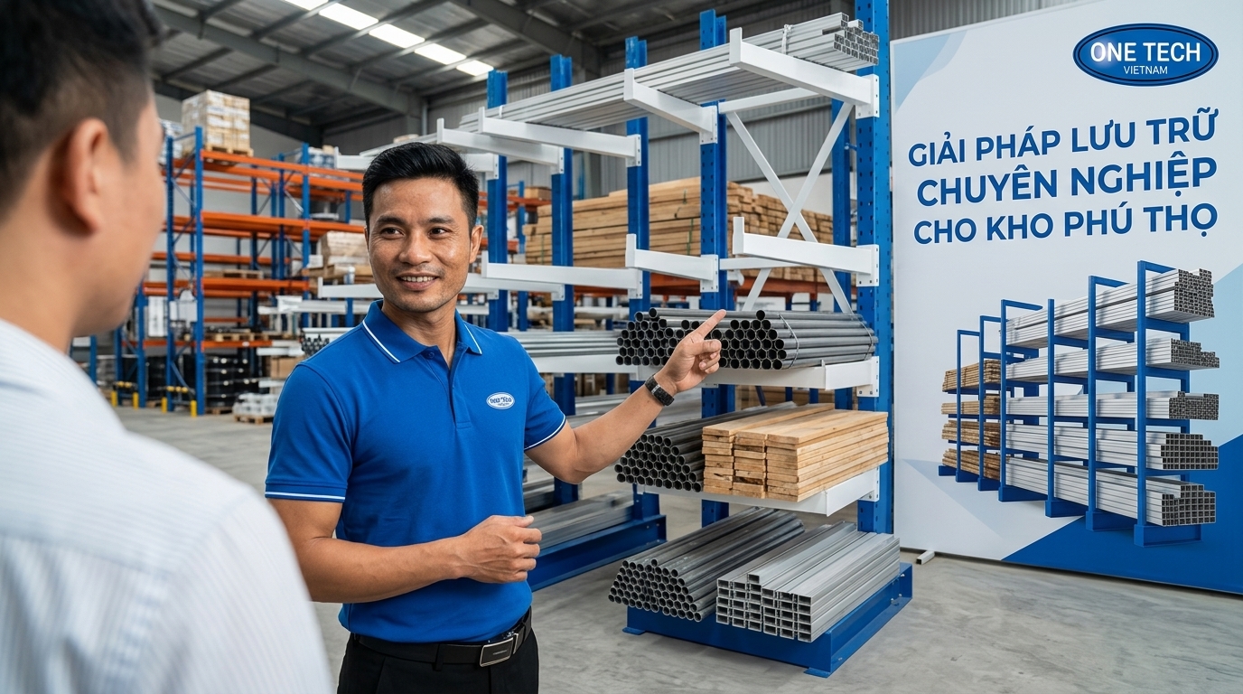 Tư vấn kệ tay đỡ Phú Thọ cho kho xưởng và cửa hàng