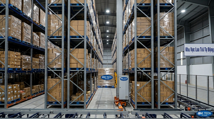 Ứng dụng Stacker-Crane Phú Thọ cho kho trong khu công nghiệp