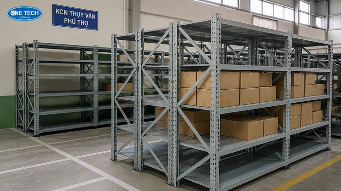 Tư vấn kệ trung tải giá rẻ Phú Thọ trực thuộc OneTech